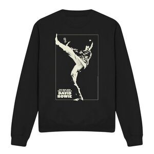 David Bowie Unisex Adult The Man Cover Sweatshirt / Black
